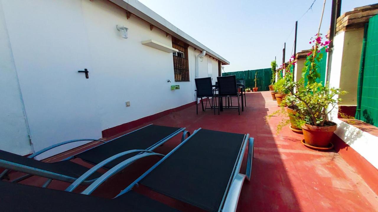 Apartmán Atico En Calatrava - Vistas Y Gran Terraza Privada Sevilla Exteriér fotografie