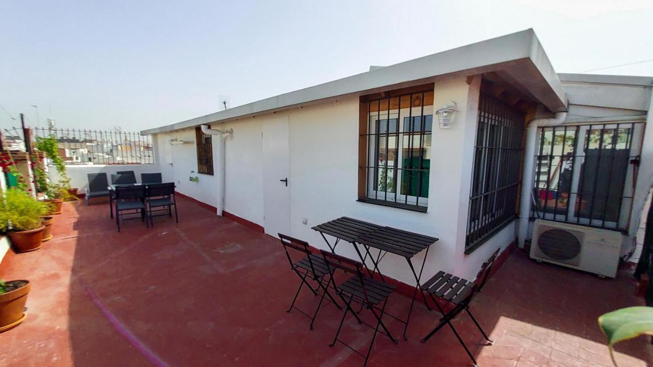 Apartmán Atico En Calatrava - Vistas Y Gran Terraza Privada Sevilla Exteriér fotografie