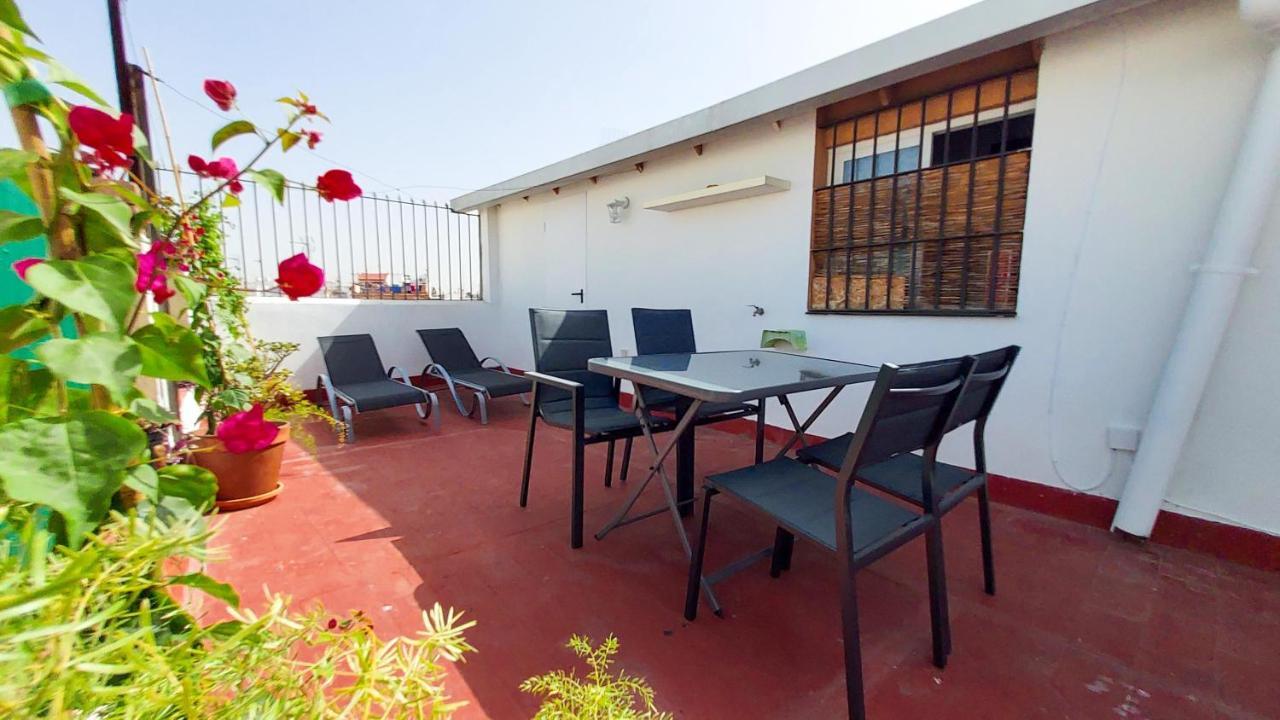 Apartmán Atico En Calatrava - Vistas Y Gran Terraza Privada Sevilla Exteriér fotografie