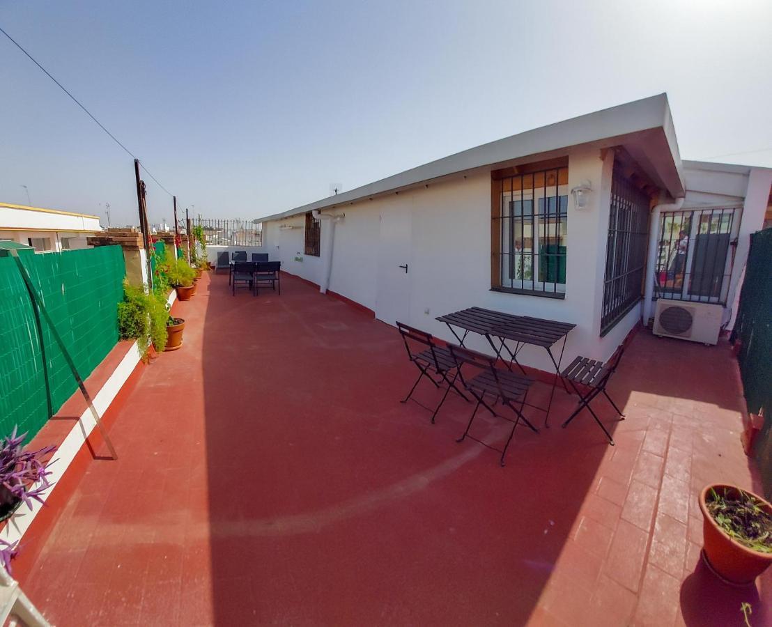 Apartmán Atico En Calatrava - Vistas Y Gran Terraza Privada Sevilla Exteriér fotografie