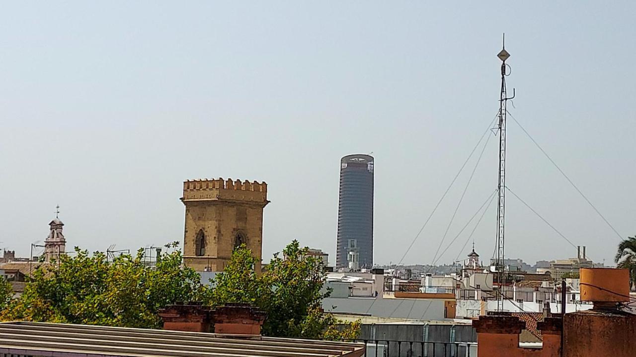 Apartmán Atico En Calatrava - Vistas Y Gran Terraza Privada Sevilla Exteriér fotografie